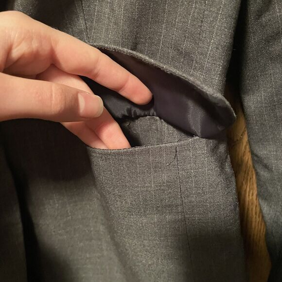 Women’s New York and Company Stretch Blazer Coat Jacket Size 0 - Picture 4 of 6